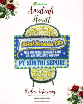 Papan Bunga Duka di Cikangkung