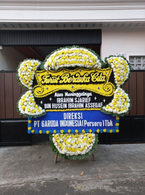 Papan Bunga Duka di Cikangkung